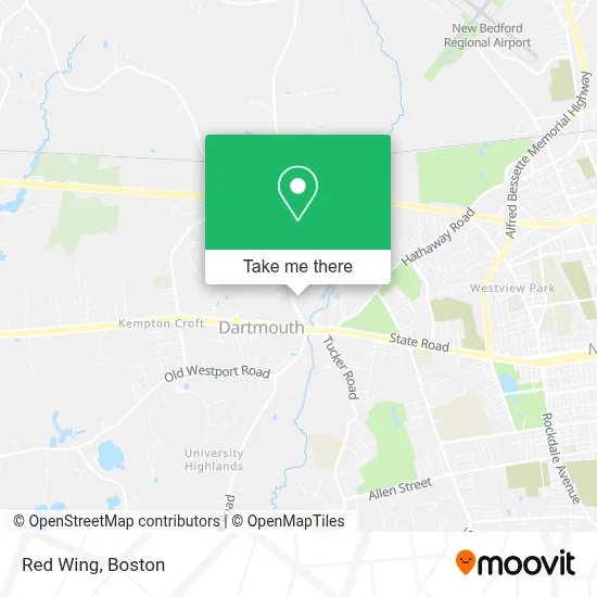 Red Wing map