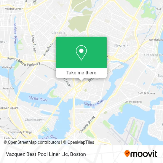 Vazquez Best Pool Liner Llc map