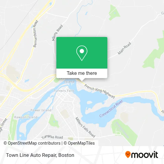 Town Line Auto Repair map