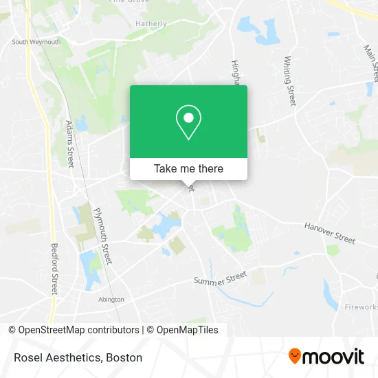 Rosel Aesthetics map