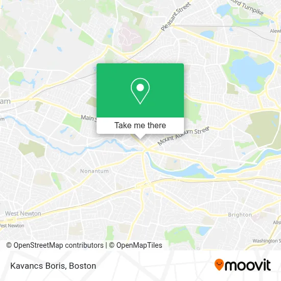 Kavancs Boris map
