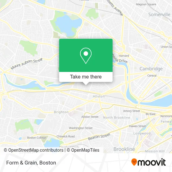 Form & Grain map