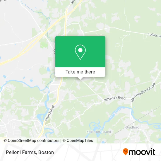 Pelloni Farms map