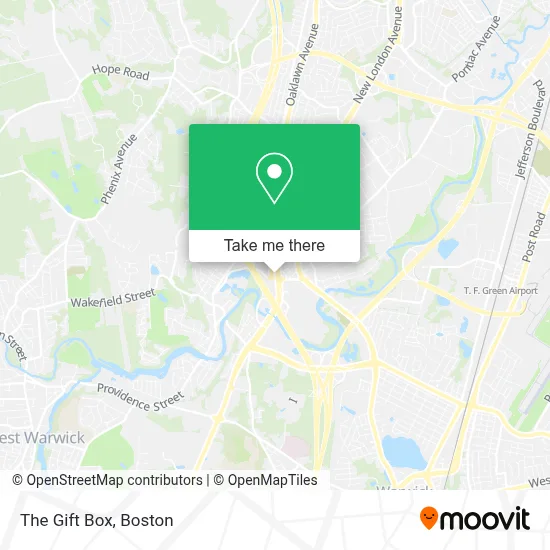 The Gift Box map