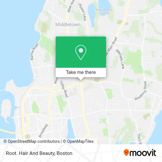 Root. Hair And Beauty map