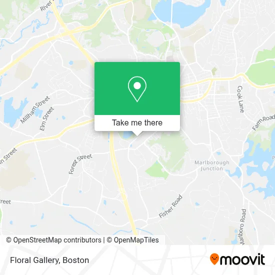Floral Gallery map