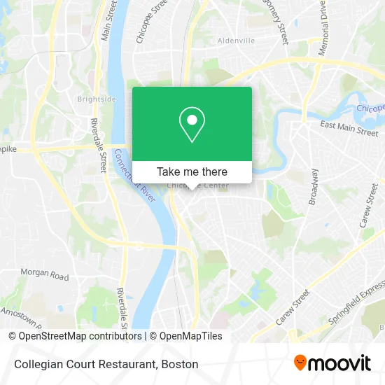 Collegian Court Restaurant map