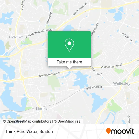 Think Pure Water map