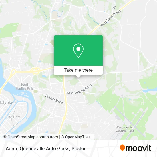 Adam Quenneville Auto Glass map