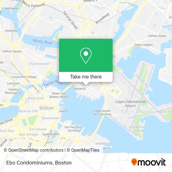 Ebo Condominiums map