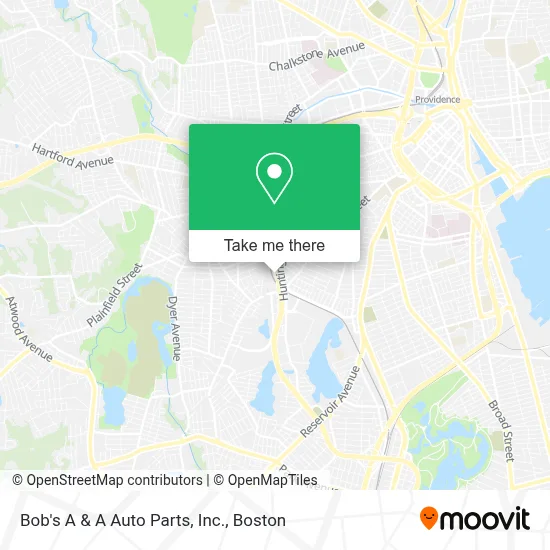 Bob's A & A Auto Parts, Inc. map