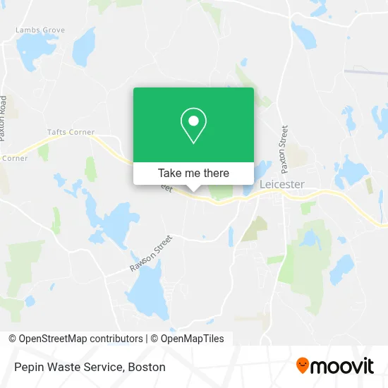 Pepin Waste Service map