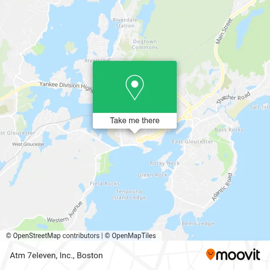 Atm 7eleven, Inc. map