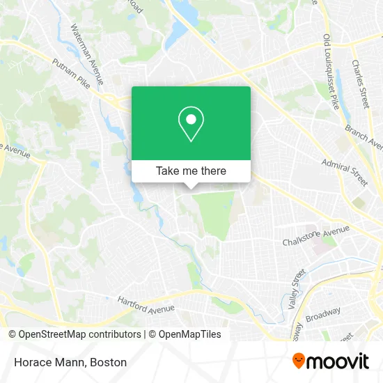 Horace Mann map