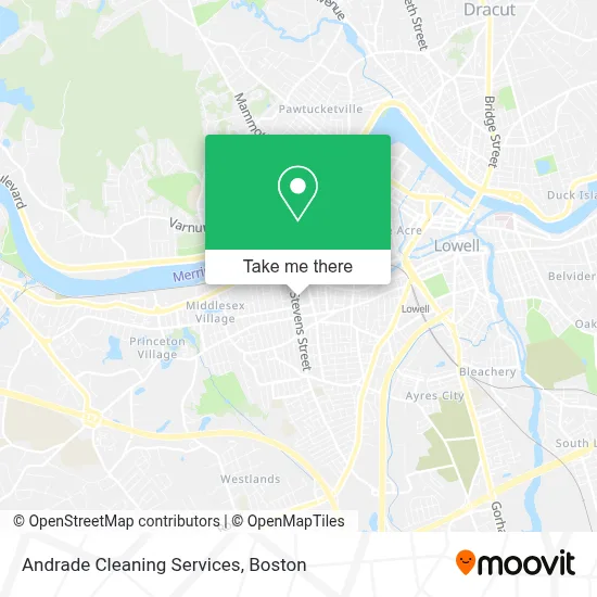 Andrade Cleaning Services map
