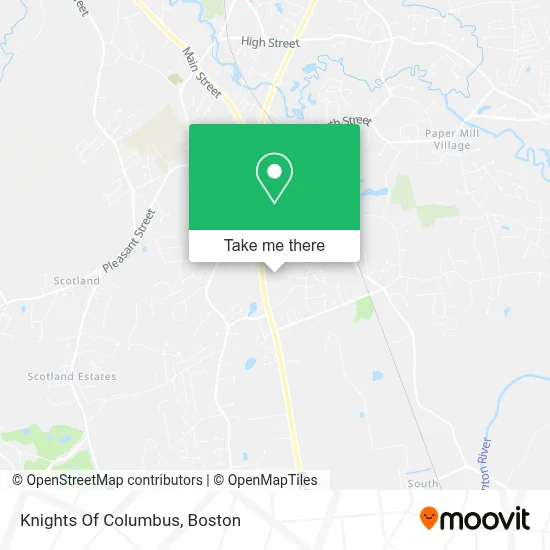 Knights Of Columbus map