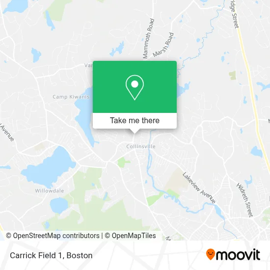 Carrick Field 1 map