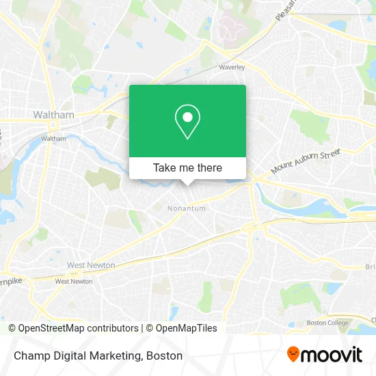 Champ Digital Marketing map