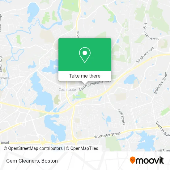Gem Cleaners map