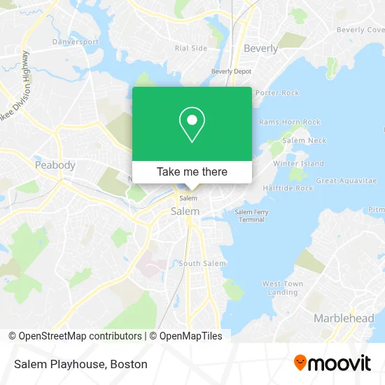 Salem Playhouse map