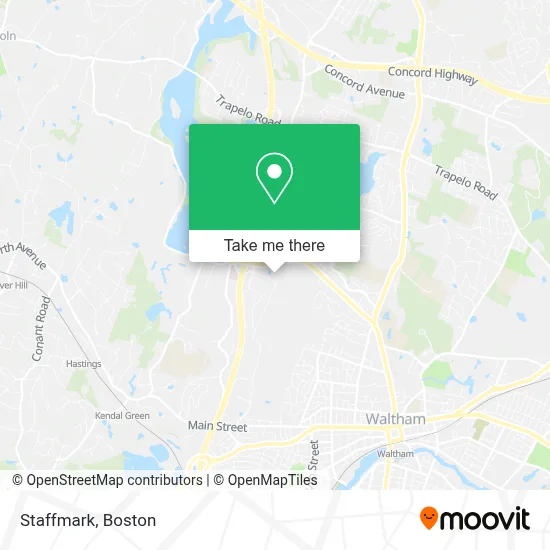 Staffmark map