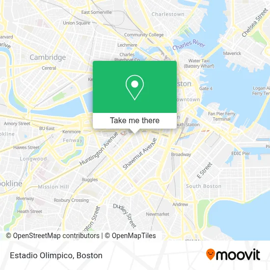 Estadio Olimpico map