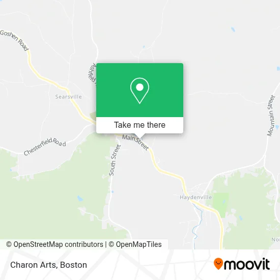 Charon Arts map