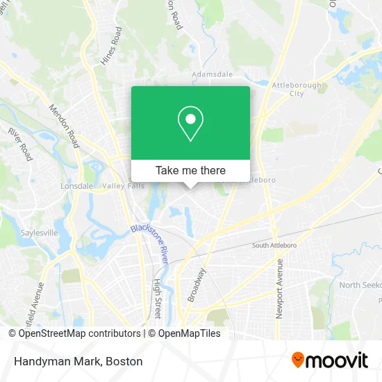 Handyman Mark map