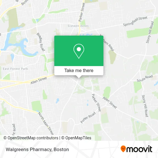 Walgreens Pharmacy map