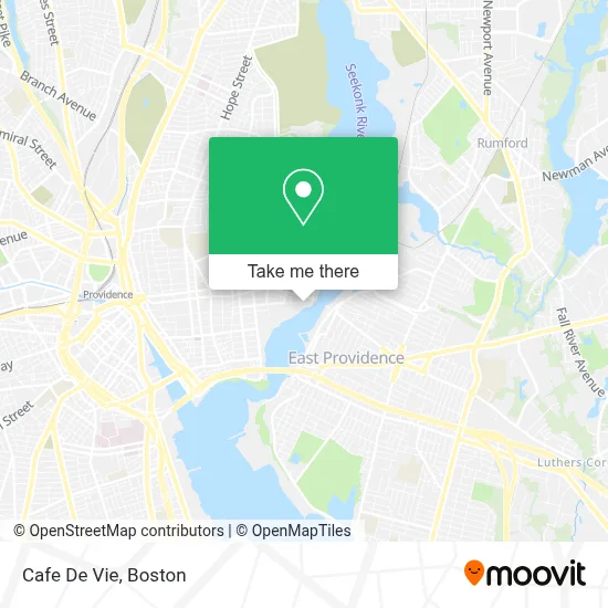 Cafe De Vie map