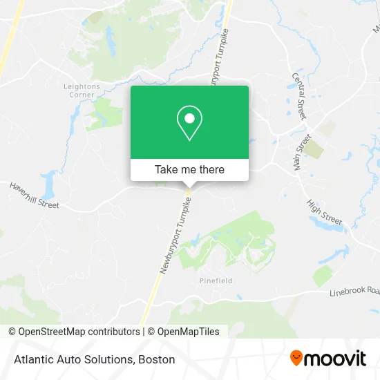 Atlantic Auto Solutions map