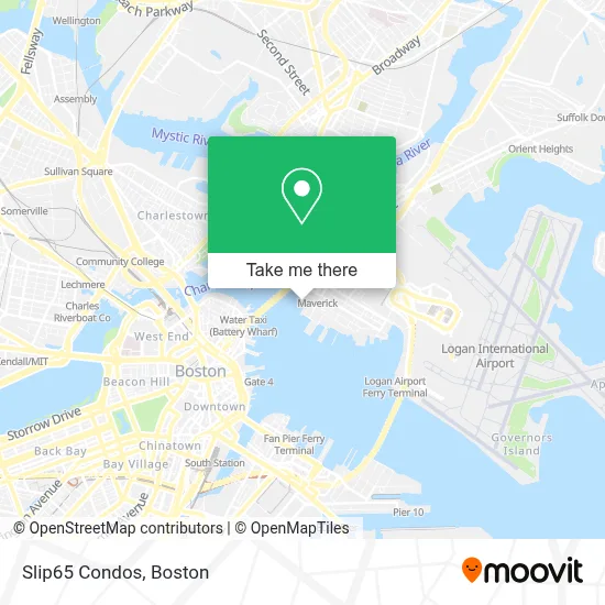 Slip65 Condos map