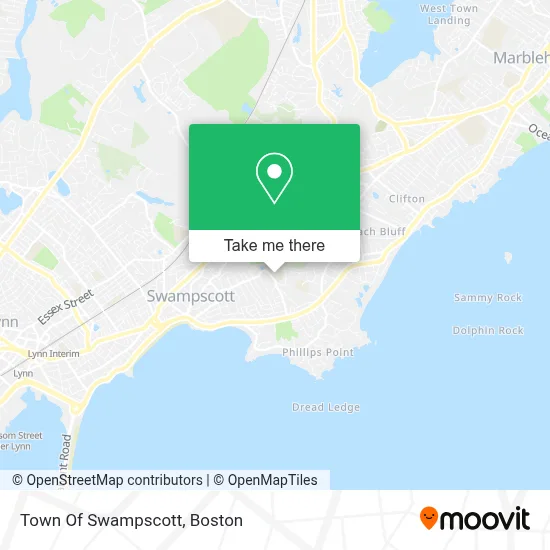 Town Of Swampscott map