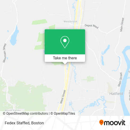 Fedex Staffed map