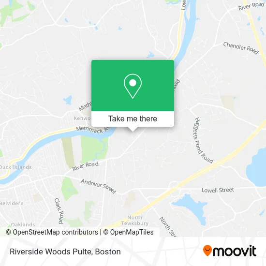 Riverside Woods  Pulte map