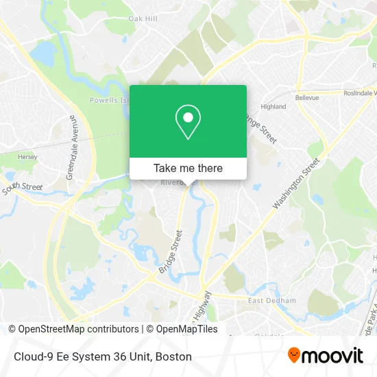 Cloud-9 Ee System 36 Unit map