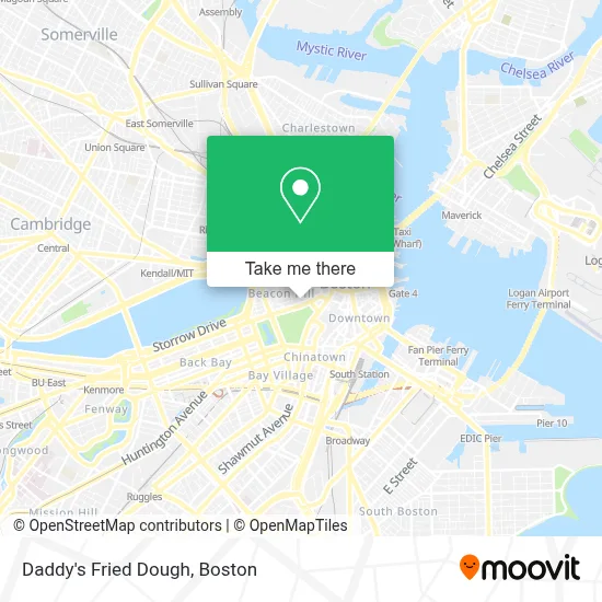 Daddy's Fried Dough map