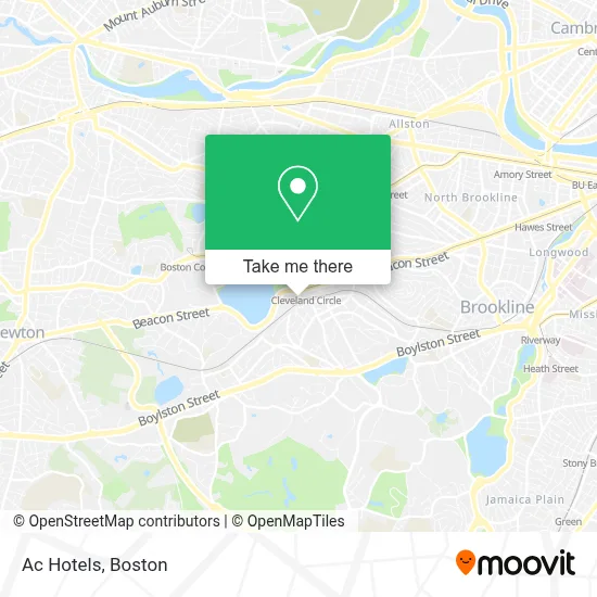 Ac Hotels map