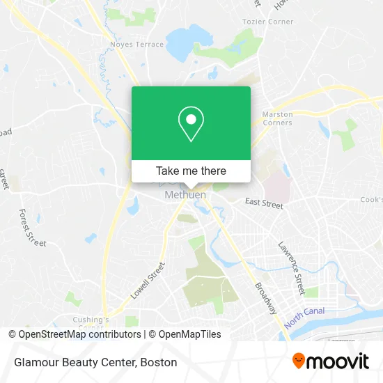 Glamour Beauty Center map