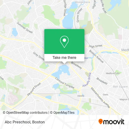 Abc Preschool map