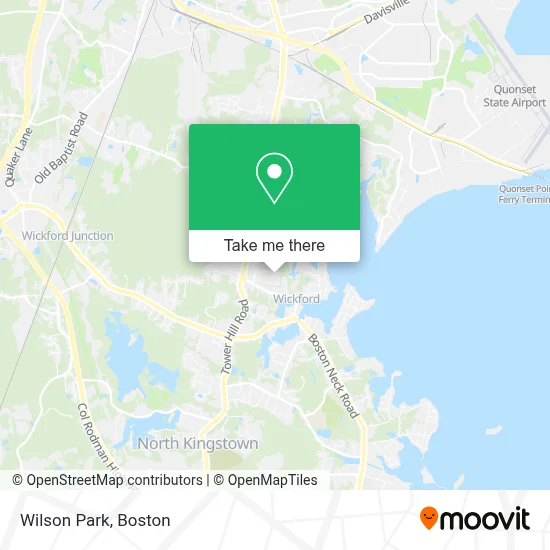 Wilson Park map