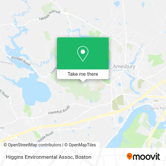 Higgins Environmental Assoc map
