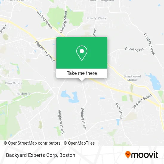 Backyard Experts Corp map