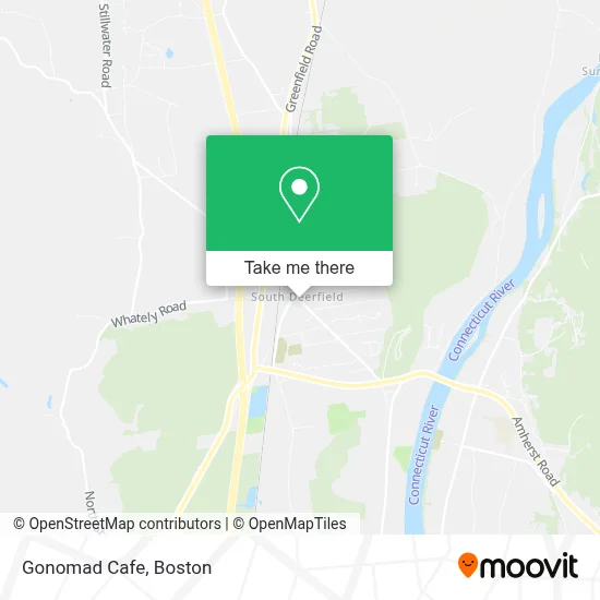Gonomad Cafe map