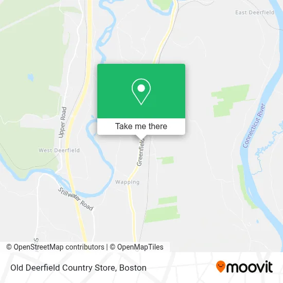 Old Deerfield Country Store map