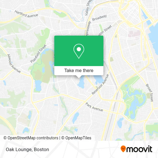Oak Lounge map