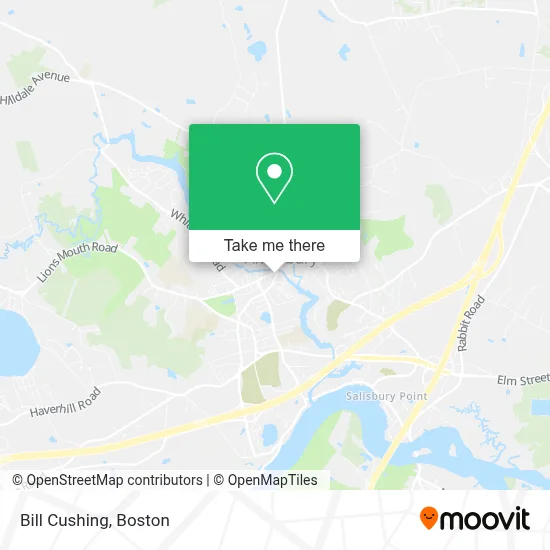Bill Cushing map