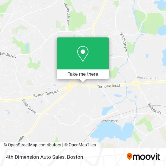 4th Dimension Auto Sales map