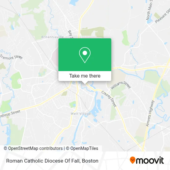 Roman Catholic Diocese Of Fall map