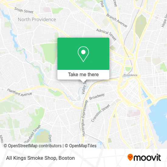 All Kings Smoke Shop map